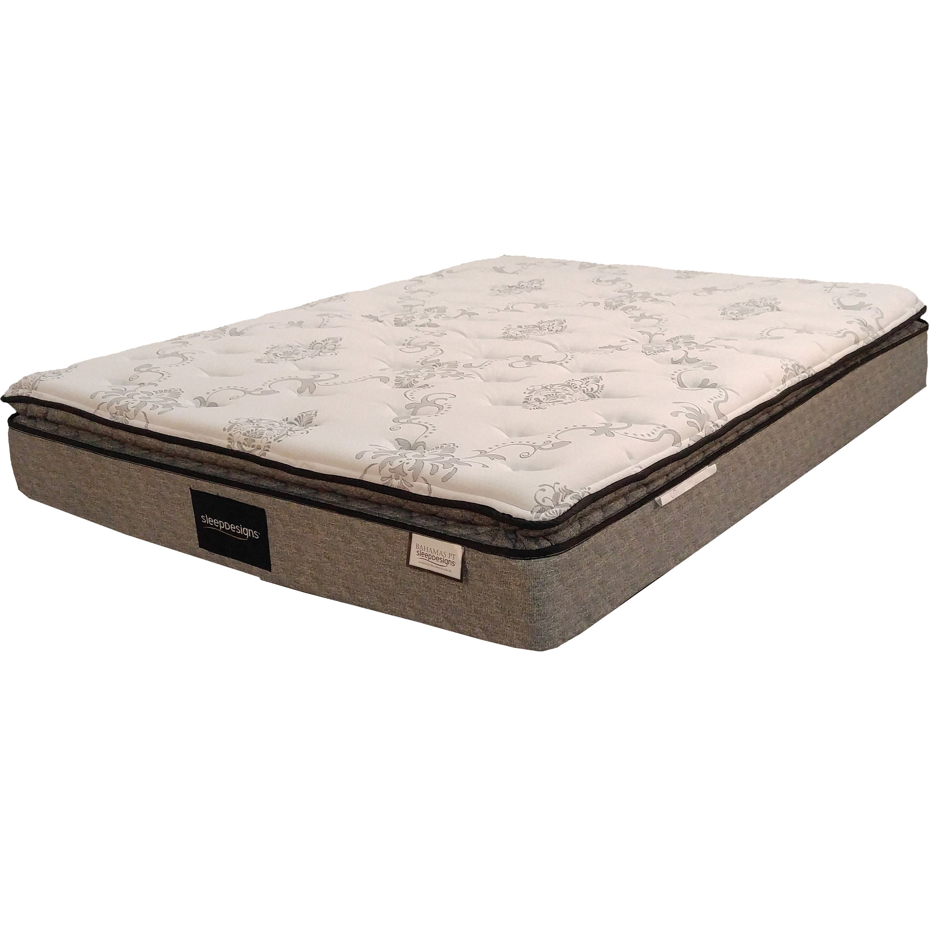 Sleep Designs Edison Euro PT Twin Euro Pillow Top Pocketed Coil